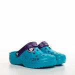 Papuci copii albastri deschis din material sintetic Harvey