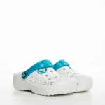 Papuci copii albi din material sintetic Harvey