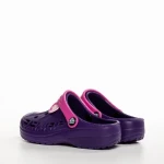 Papuci copii mov din material sintetic Harvey