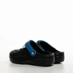 Papuci copii negri din material sintetic Harvey