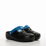 Papuci copii negri din material sintetic Harvey