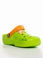 Papuci copii verzi din material sintetic Harvey