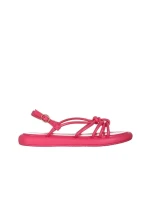 Sandale dama fuchsia din piele ecologica Beloved