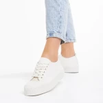 Tenisi dama bej din piele ecologica Dionne