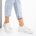 Tenisi dama bej din piele ecologica Dionne