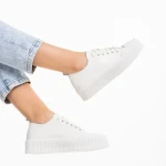 Tenisi dama bej din piele ecologica Dionne