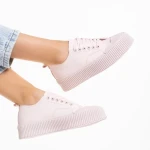 Tenisi dama roz din piele ecologica Dionne