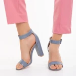 Sandale dama albastre piele ecologica Audrina