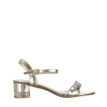 Sandale dama aurii din piele ecologica Sloane