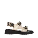 Sandale dama bej din piele ecologica Caroline