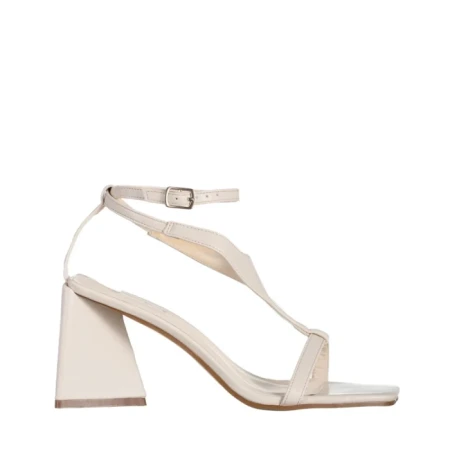 Sandale dama bej din piele ecologica Francine