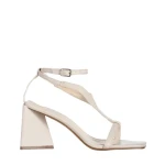 Sandale dama bej din piele ecologica Francine