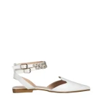 Pantofi dama albi din piele ecologica Becky