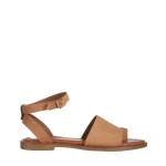 Sandale dama camel din piele naturala Danessa