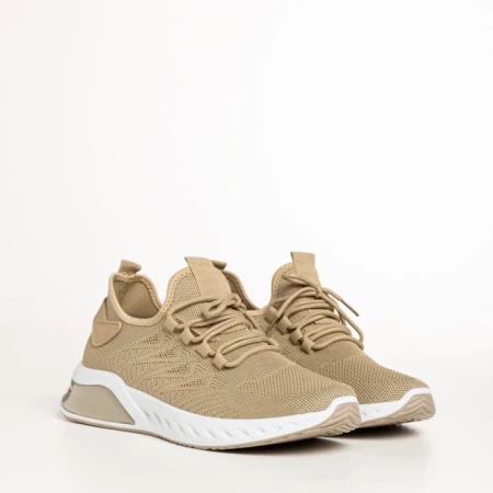 Pantofi sport barbati bej din material textil Riddel