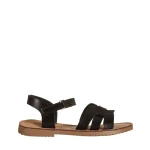 Sandale copii negre din piele ecolgica Kristen