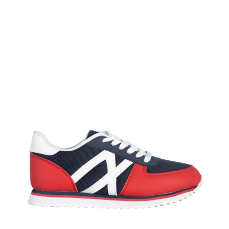 Pantofi sport dama Cery albastru cu rosu