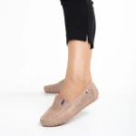 Mocasini dama roz din piele ecologica Cartina