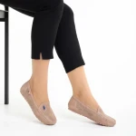 Mocasini dama roz din piele ecologica Cartina