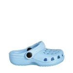 Papuci copii albastri deschis din material sintetic Gigi