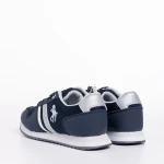 Pantofi sport copii albastri din material textil Lear