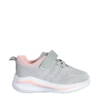 Pantofi sport copii gri din material textil Vanya