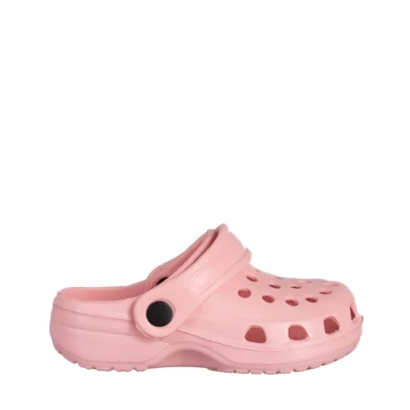 Papuci copii roz din material sintetic Ocean