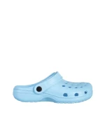Papuci copii albastri deschis din material sintetic Roxy