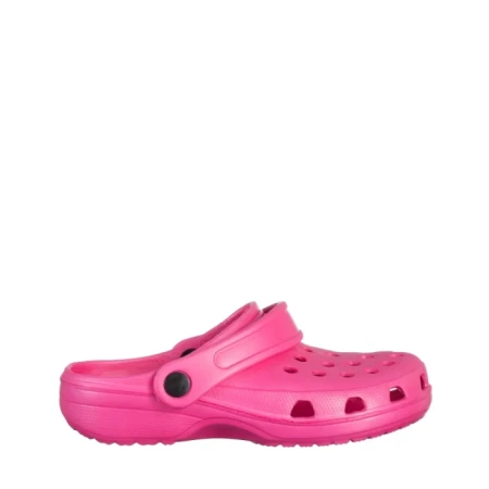 Papuci copii fucsia din material sintetic Roxy
