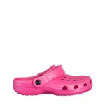 Papuci copii fucsia din material sintetic Roxy
