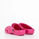 Papuci copii fucsia din material sintetic Roxy