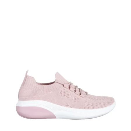 Pantofi sport dama roz din material textil Latifa