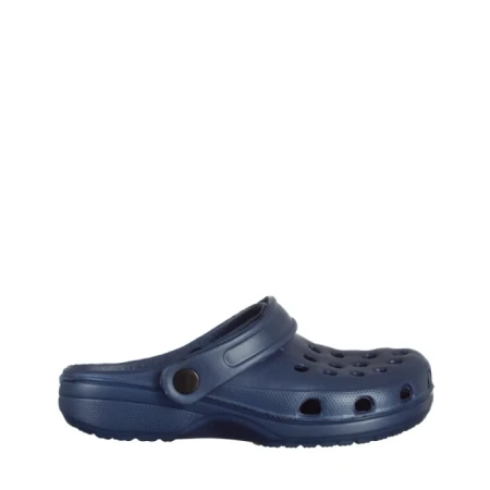 Papuci copii albastri inchis din material sintetic Roxy