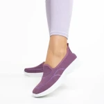 Pantofi sport dama mov din material textil Laneta