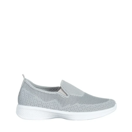Pantofi sport dama gri din material textil Leanne