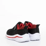 Pantofi sport copii negri din material textil Vanya
