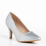 Pantofi dama Zalma argintii