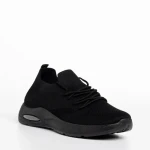 Pantofi sport dama negri din material textil Ricarda