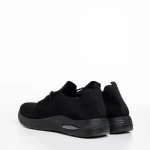Pantofi sport dama negri din material textil Ricarda