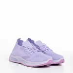 Pantofi sport dama mov din material textil Ricarda