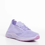 Pantofi sport dama mov din material textil Ricarda