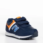 Pantofi sport copii albastrii din piele ecologica Blancy