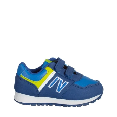 Pantofi sport copii albastri inchis din piele ecologica Blancy