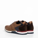 Pantofi barbati camel din piele ecologica Ilan