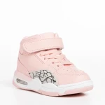 Pantofi sport copii roz din piele ecologica Jaxon