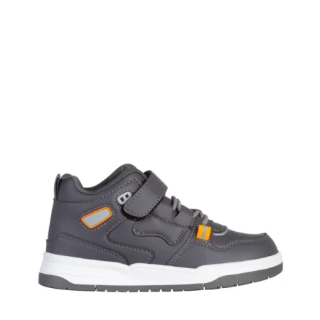 Pantofi sport copii gri din piele ecologica Richey