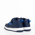 Pantofi sport copii albastri din piele ecologica Richey