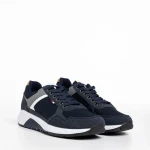 Pantofi sport barbati albastri din material textil Alvin