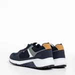Pantofi sport barbati albastri din material textil Alvin