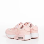 Pantofi sport copii roz din material textil Reyn